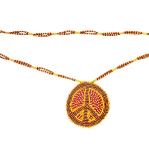 Beaded Pendant Necklace - Multicolor